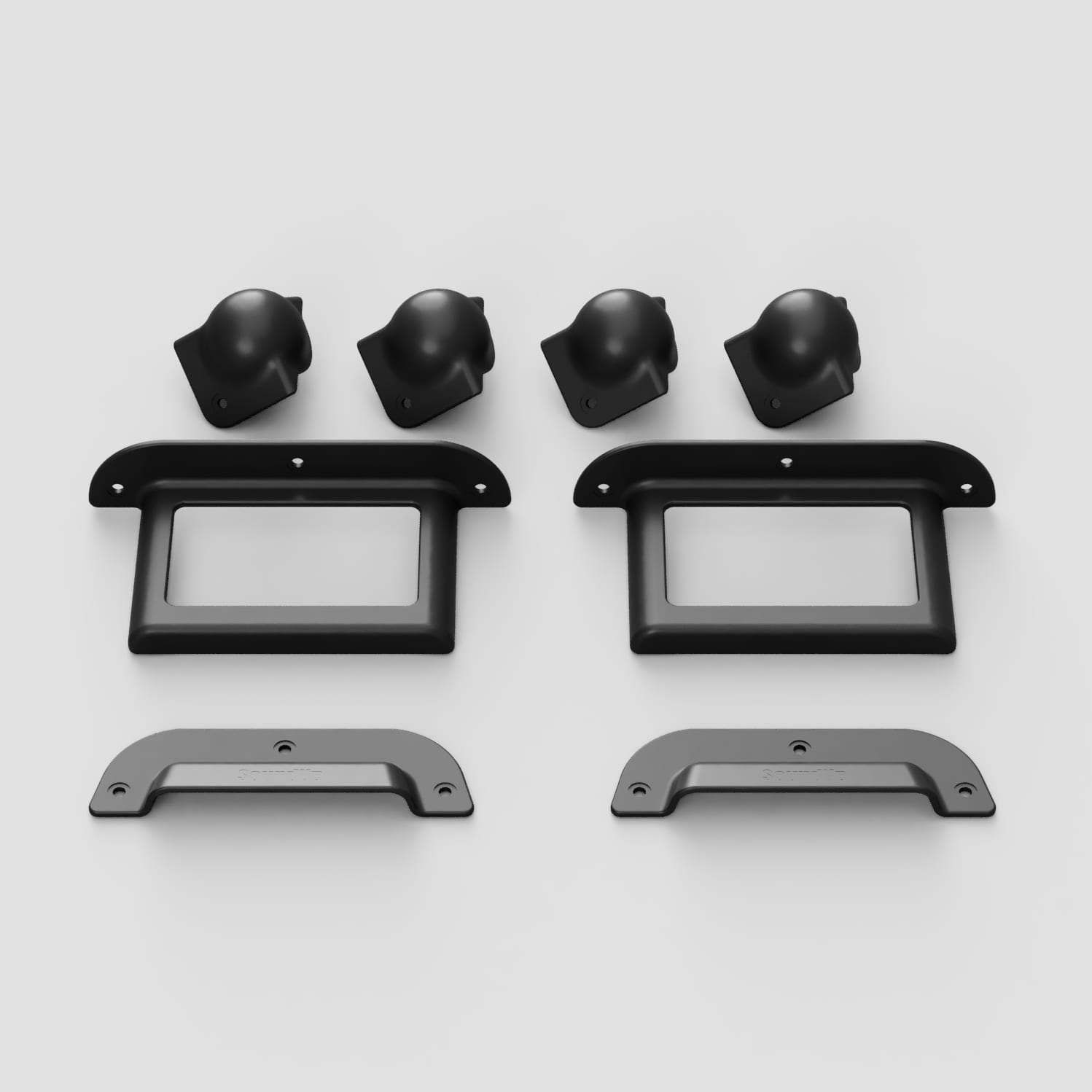 SoundUp accessories kit � handles, wall bracket, and protective covers
